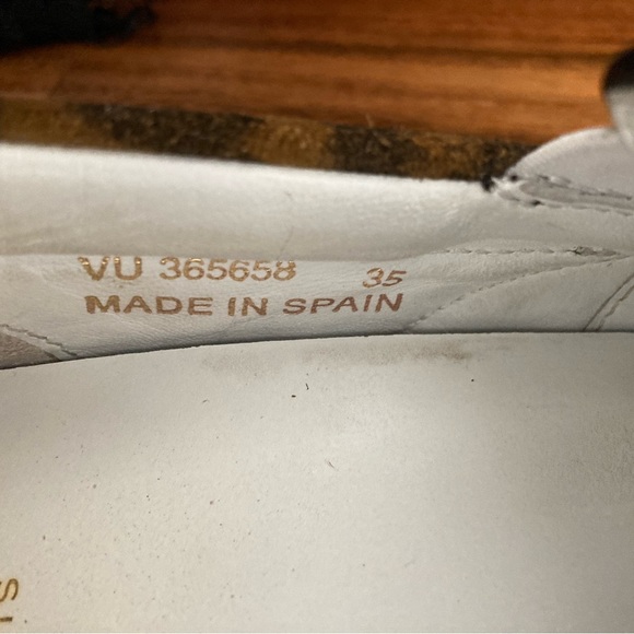 Saint Laurent leopard print slip-on shoes - Picture 4 of 5